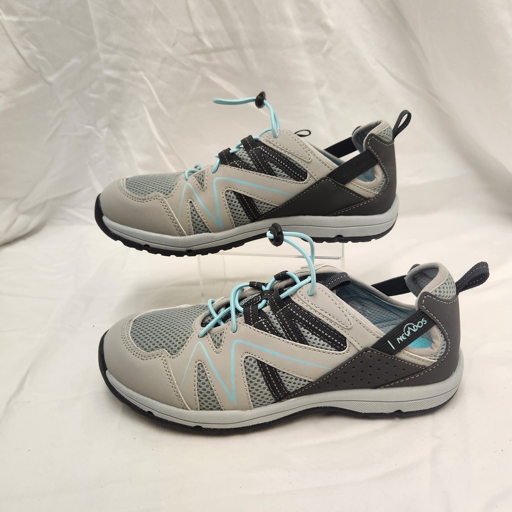 Nevados Womens 7.5 M Vent Water Shoes Gray Blue Hiking Sandals 1566112